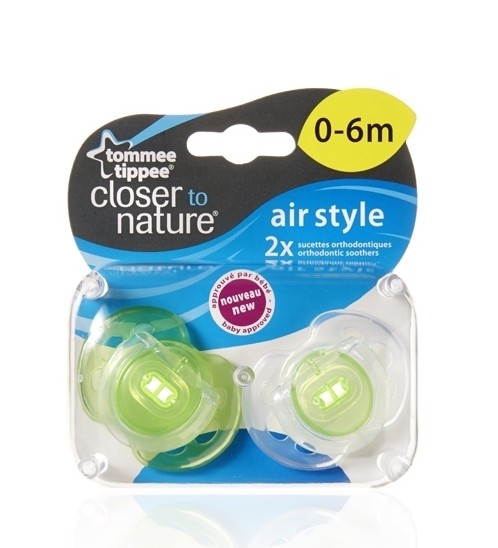 Tommee Tippee Sugnapp Air Style 0-6 månader