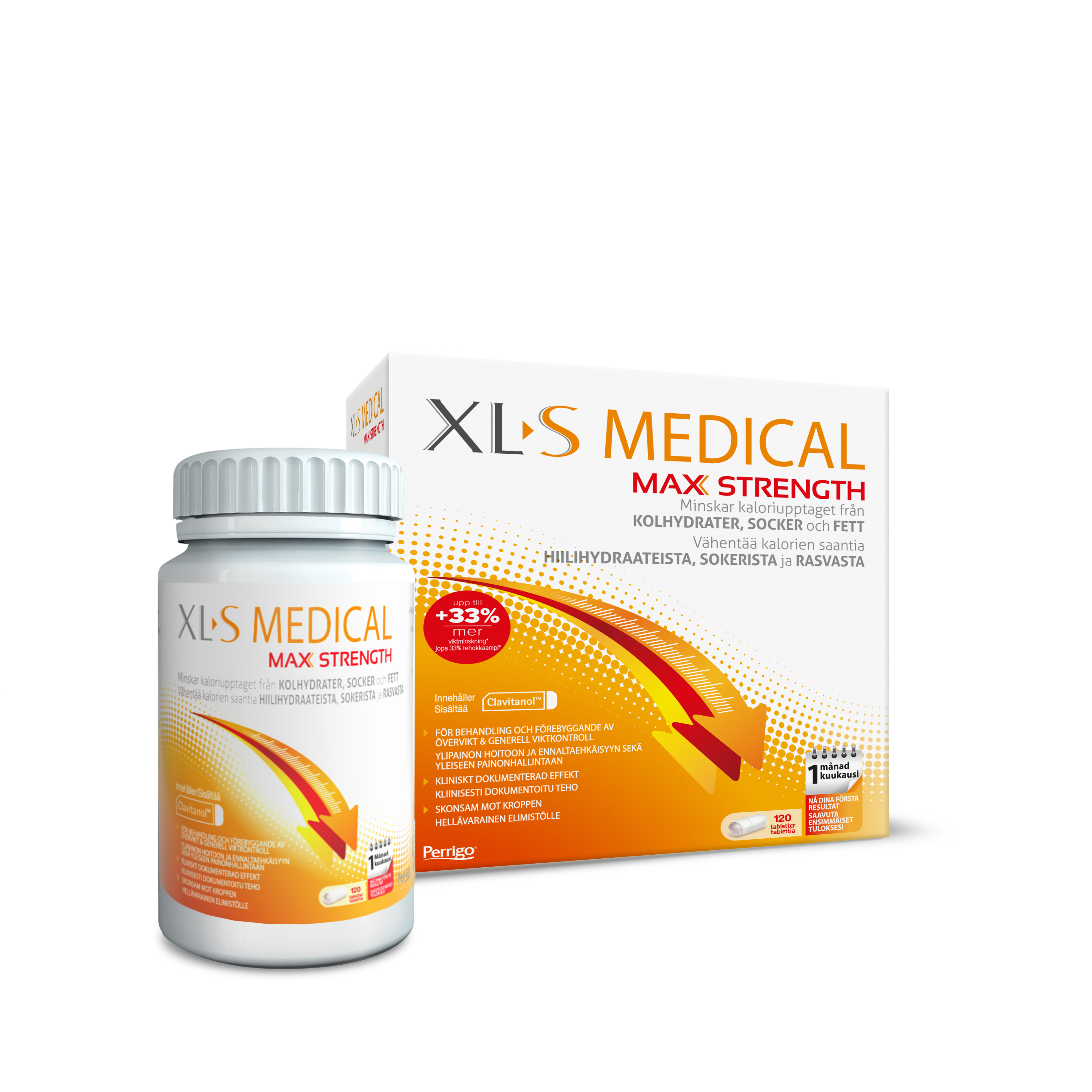 XL-S Medical Max Strength 120 tabletter