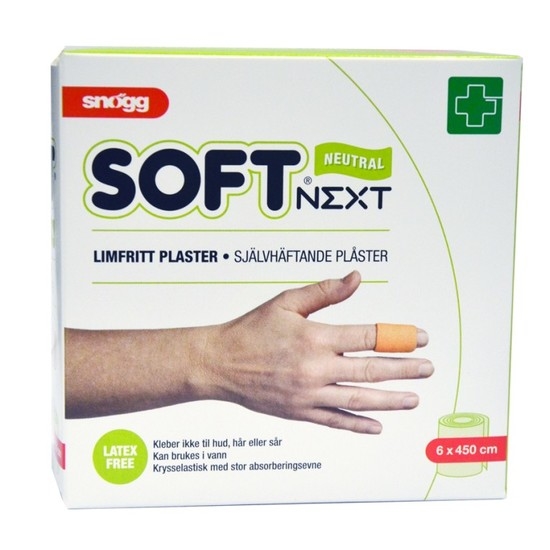 Snögg Soft1 Fingerförband 6 cm x 4,5 m