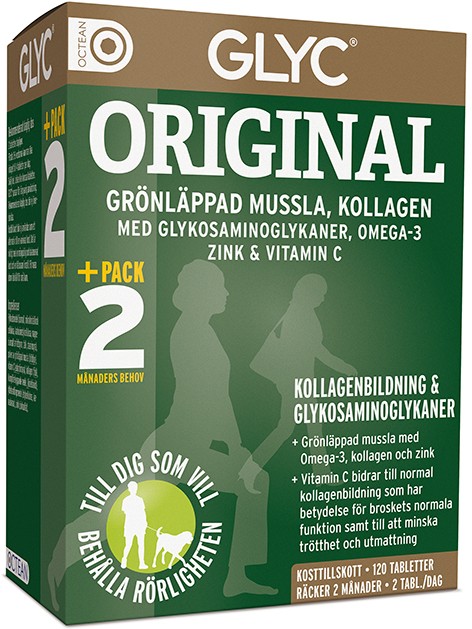 Glyc Original 120 tabletter