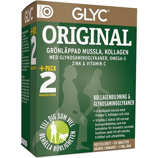 Glyc Original 120 tabletter