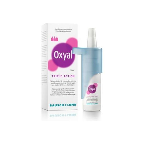 Oxyal Triple Action Ögondroppar 10 ml