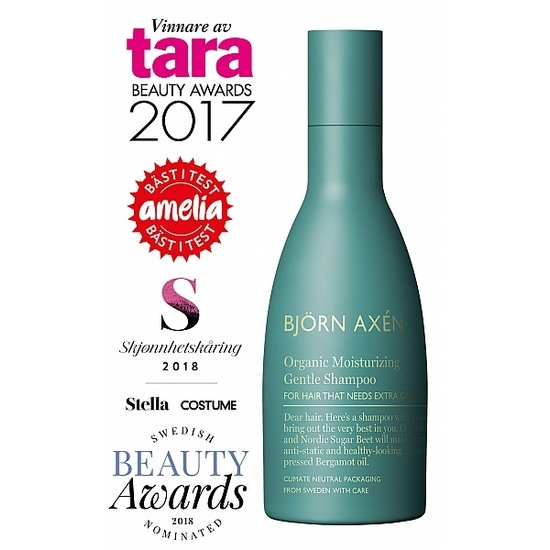 Björn Axén Organic Moisturizing Gentle Shampoo 250 ml