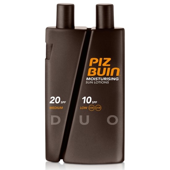 Piz Buin Moisturising Sun Lotion DUO SPF 10 & 20