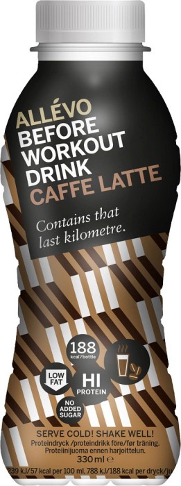 Rtd Caffee Latte Före Träning