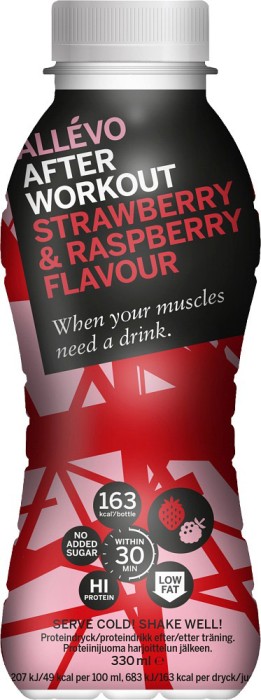 Rtdstrawberry Efter Träning