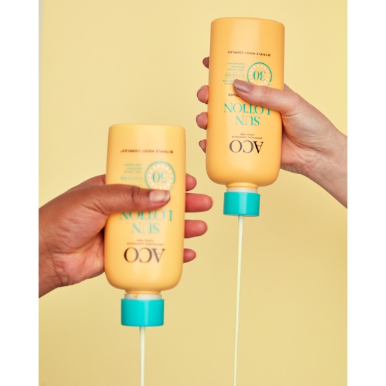 ACO Sun Lotion SPF50+ Parfymfri Solskydd Kropp 200 ml