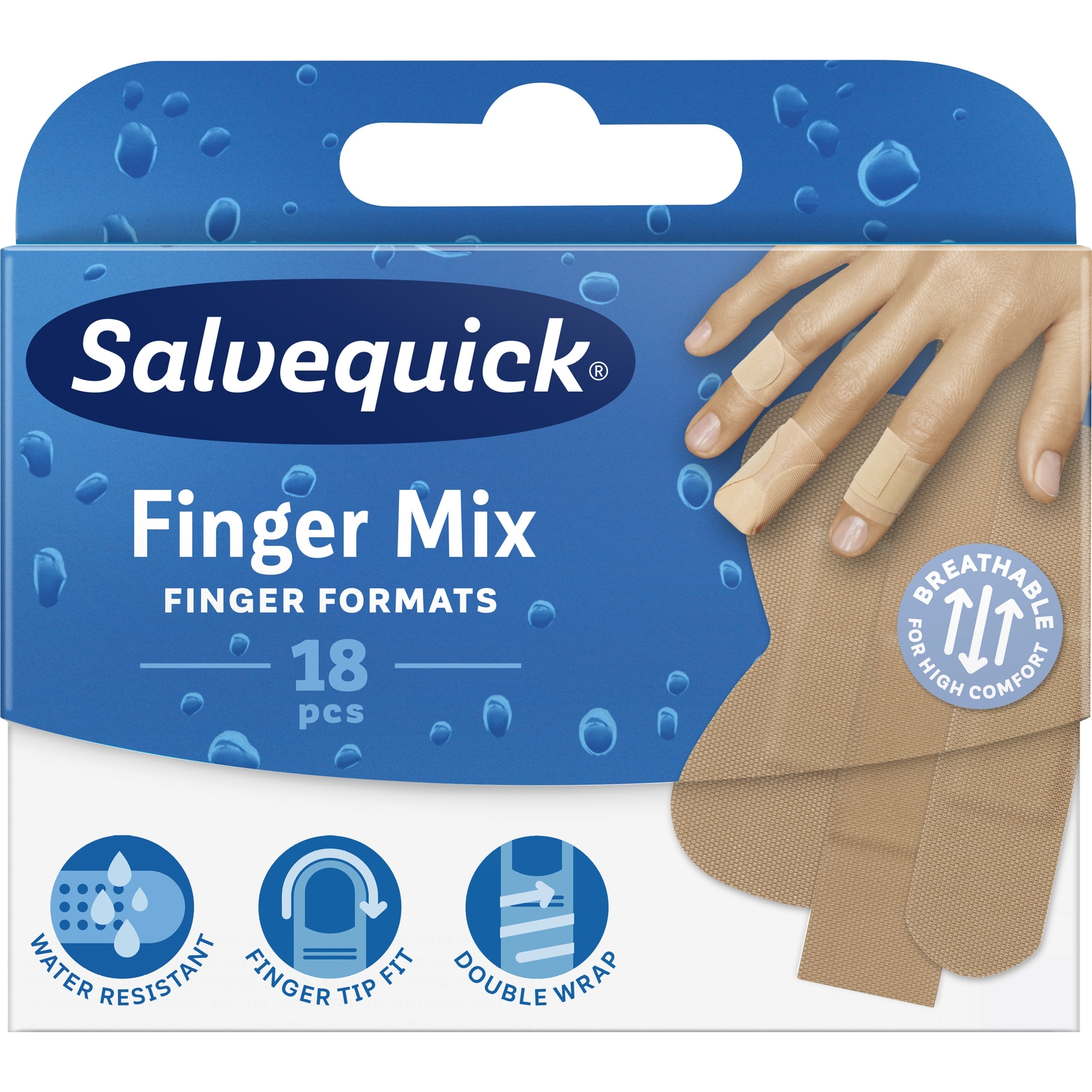 Alternativ bild 1 för Salvequick Band Aid Mix