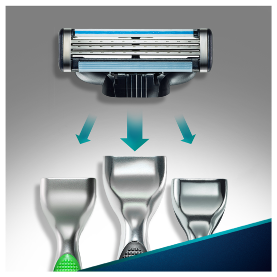 Gillette Mach3 Rakhyvel med 2 blad