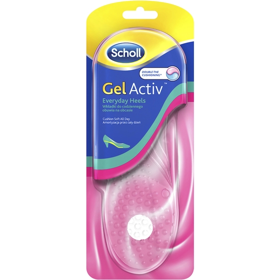 Scholl Gel Activ Everyday Heels 1-par