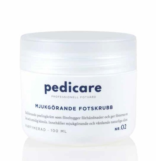 Pedicare Mjukgörande Fotskrubb 100 ml