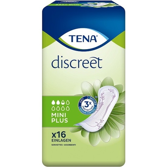 Tena Lady Discreet Mini Plus 16st