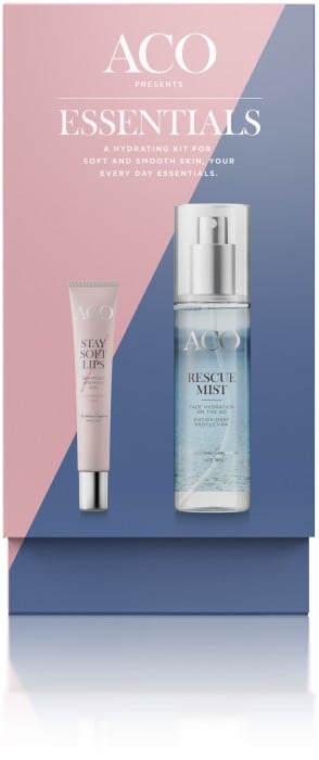 ACO Gift Pack: Face Rescue Mist & Stay Soft Lips