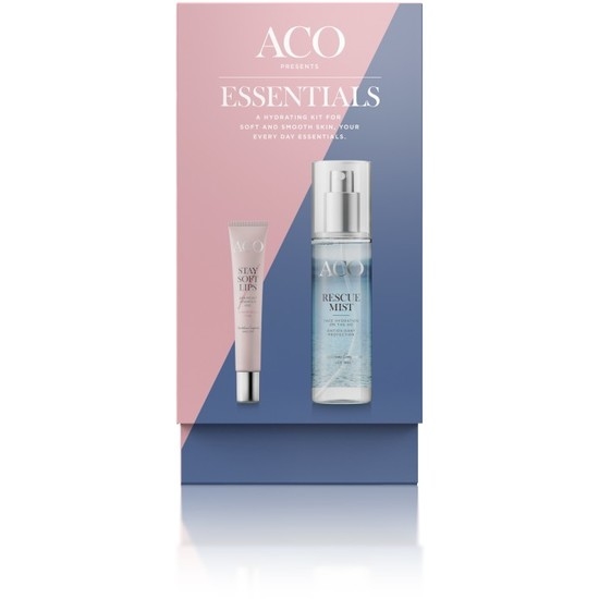 ACO Gift Pack: Face Rescue Mist & Stay Soft Lips