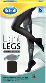 Scholl Light Legs Tights Svart 60 Den XS