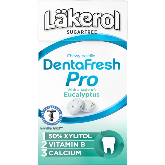 Läkerol DentaFresh Pro Eucalyptus 31 g