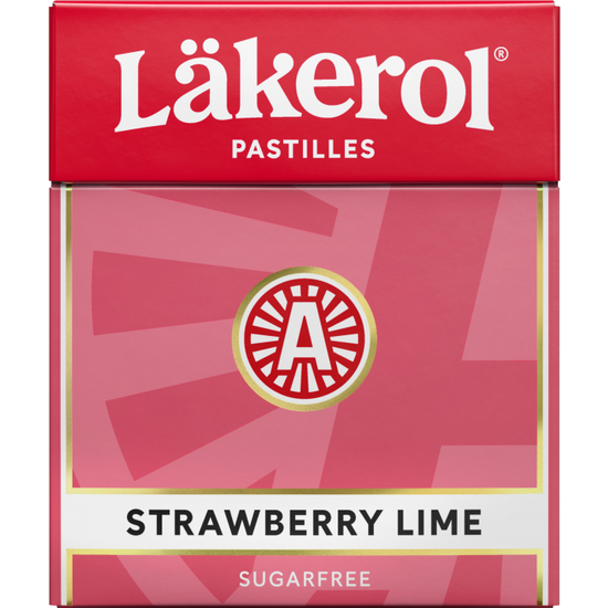 Läkerol Strawberry Lime 25 g