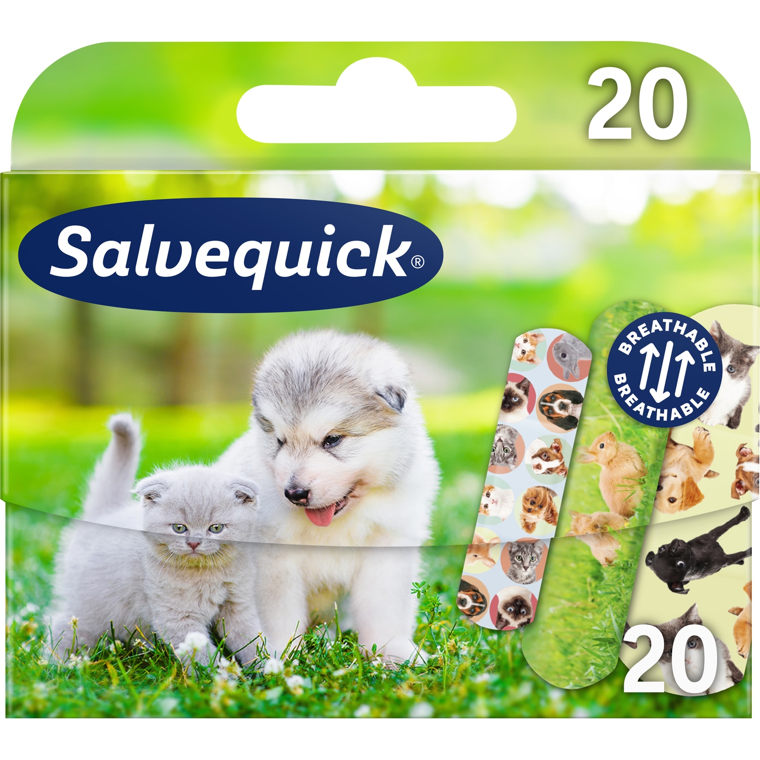 Alternativ bild 1 för Salvequick Animals 20 st