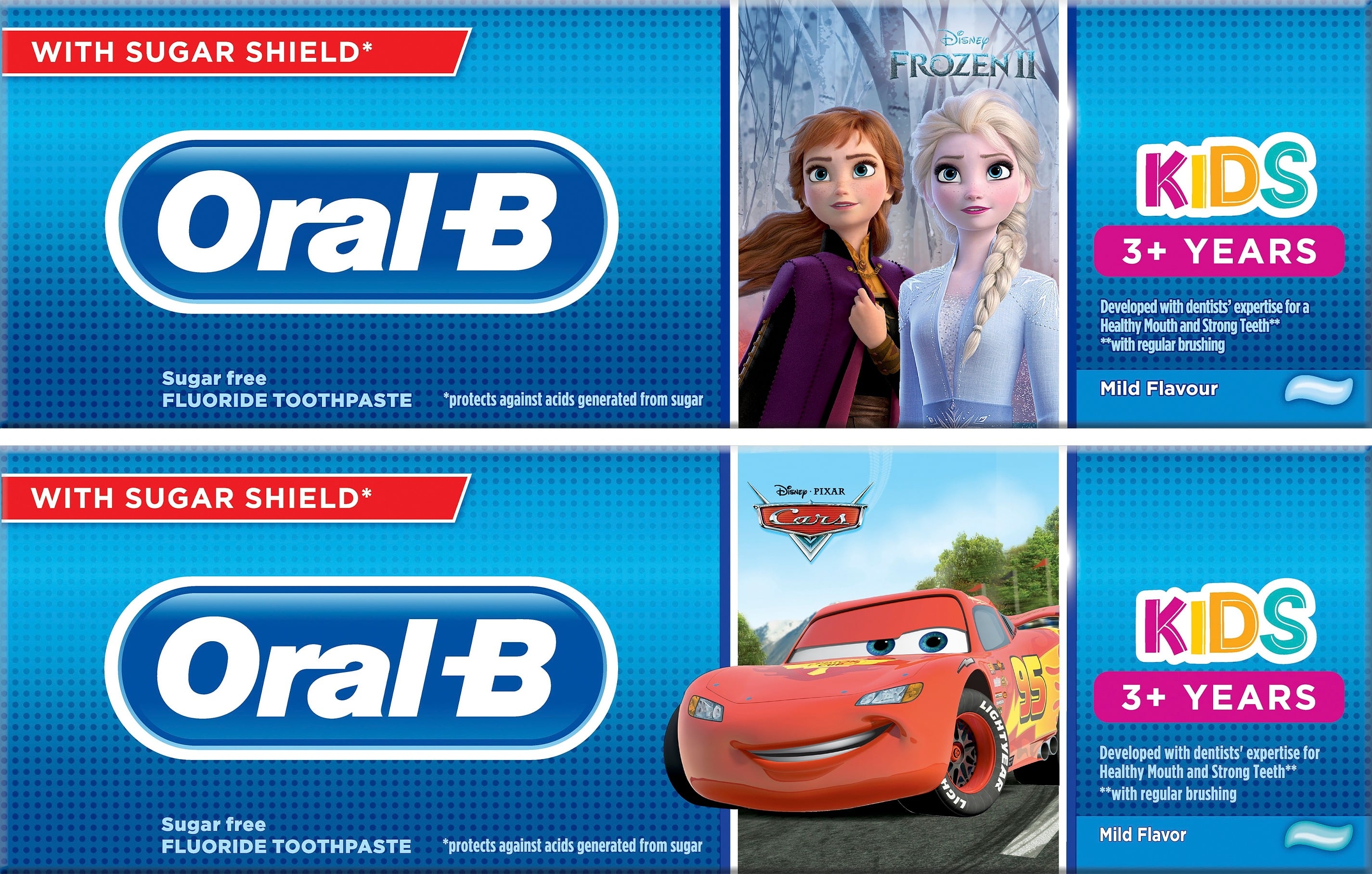 Oral-B Kids Cars/Frozen II Tandkräm 75 ml