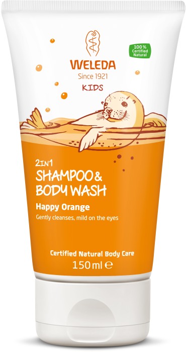 Weleda Kids Shampoo & Body Wash Happy Orange 150 ml