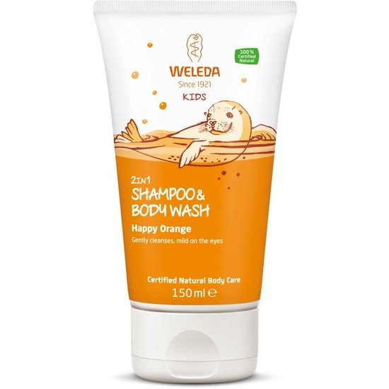 Weleda Kids Shampoo & Body Wash Happy Orange 150 ml