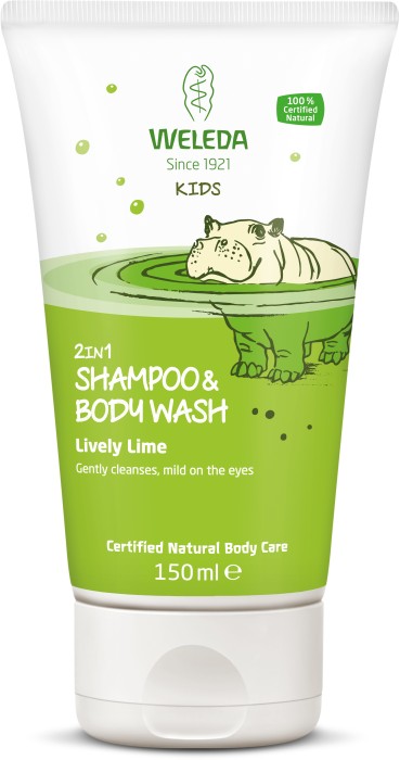 Weleda Kids Shampoo & Body Wash Lively Lime 150 ml