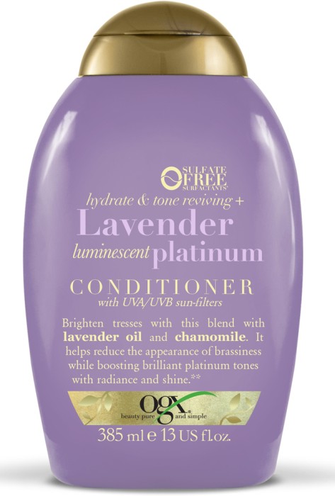 OGX Lavender Platinum Conditioner 385 ml