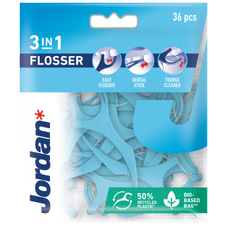 Jordan 3-in-1 Flosser 36 st