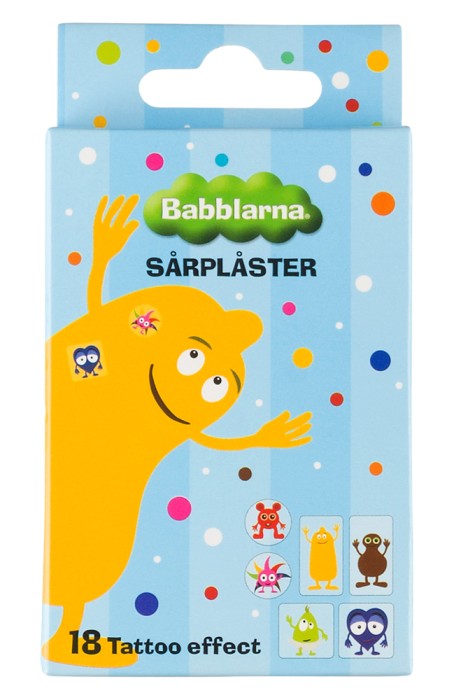 Babblarna sårplåster Tattoo Effect 18 st