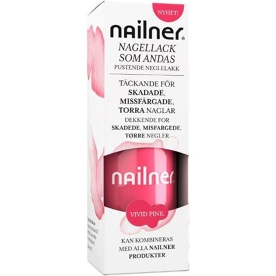 Nailner Nagellack Vivid Pink 8 ml
