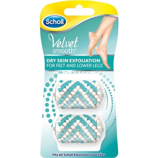 Scholl Refill Velvet Smooth Exfoliation Brush