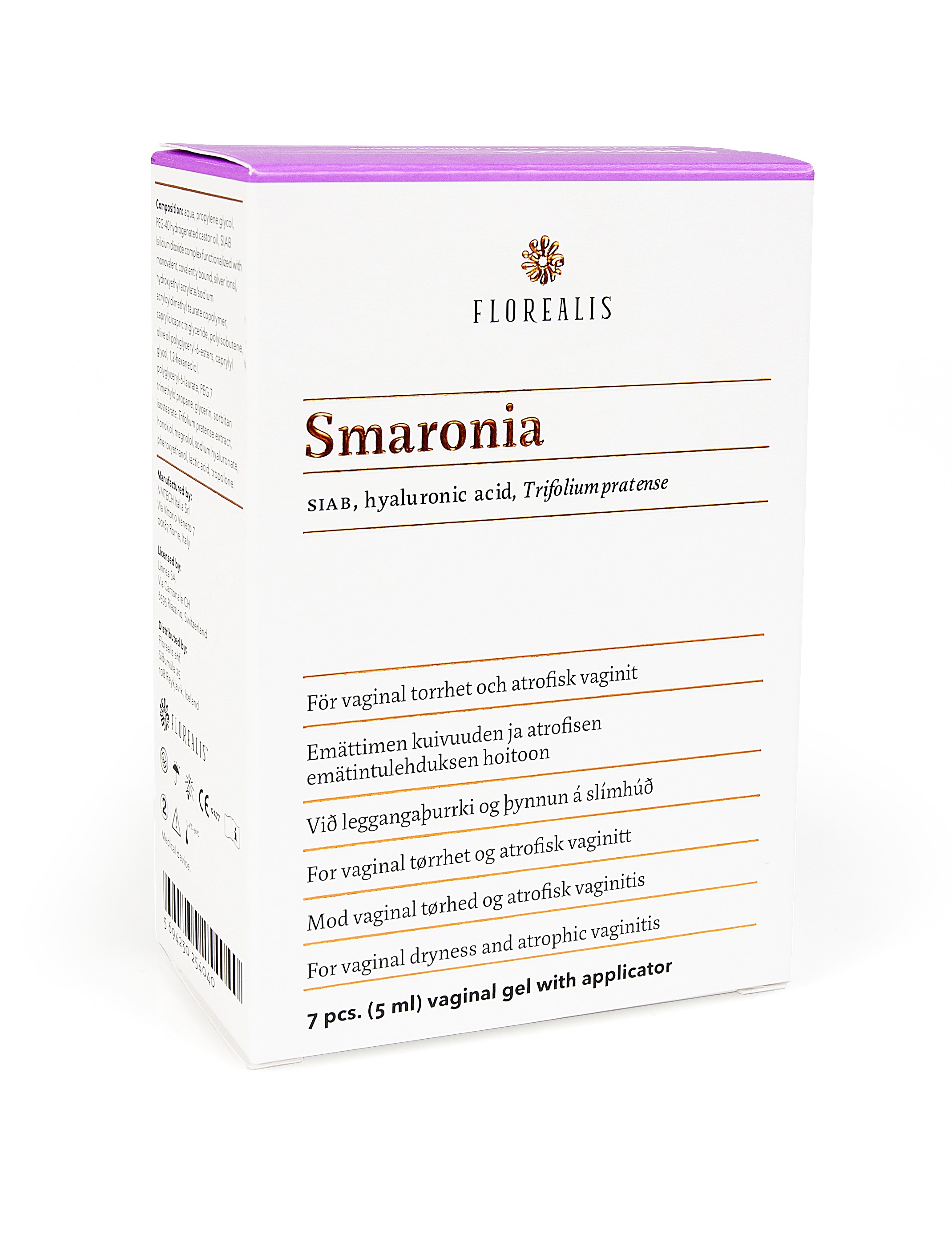 Florealis Smaronia Vaginal Gel 7 x 5 ml