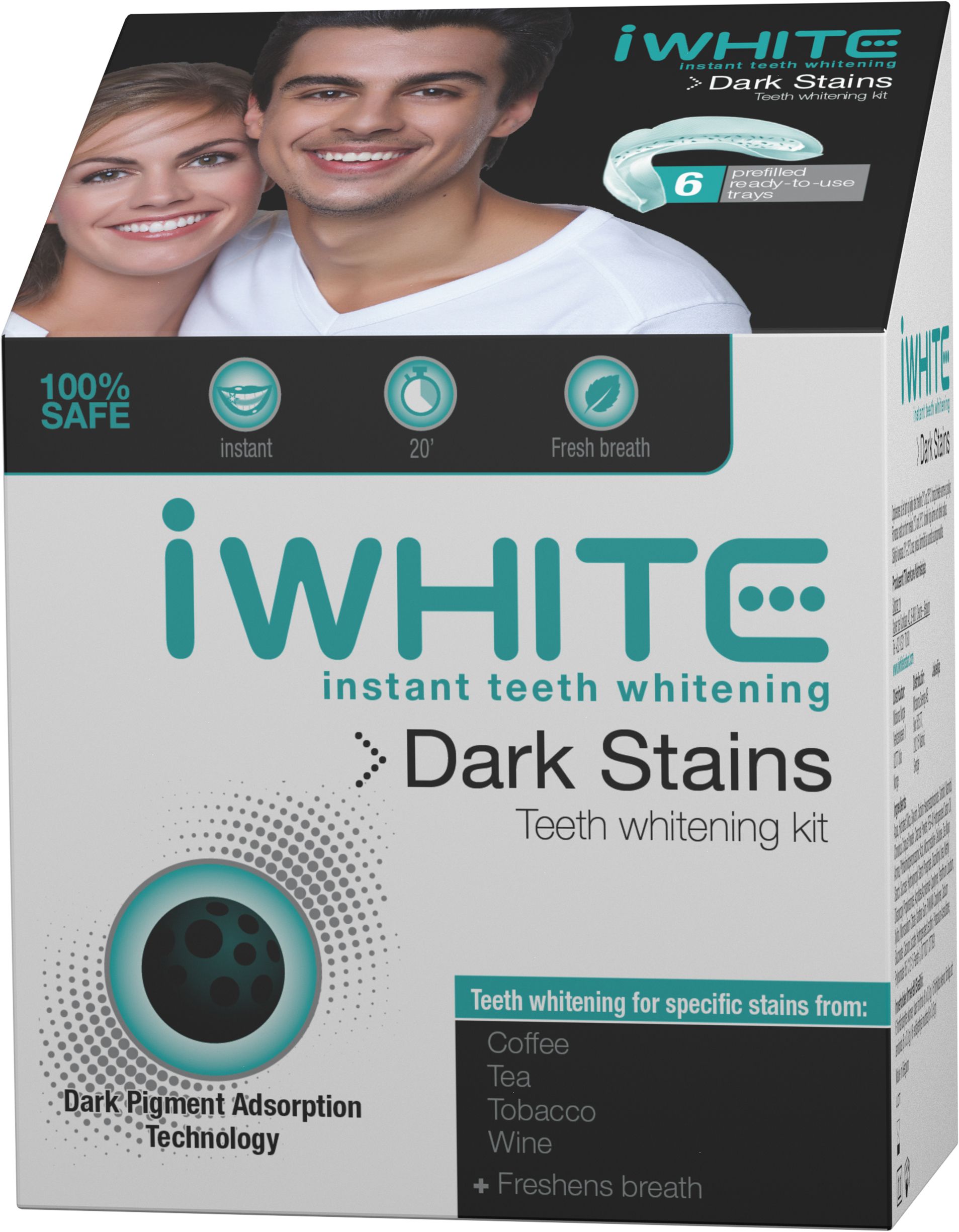 iWhite Instant Dark Stains Kit 6 st