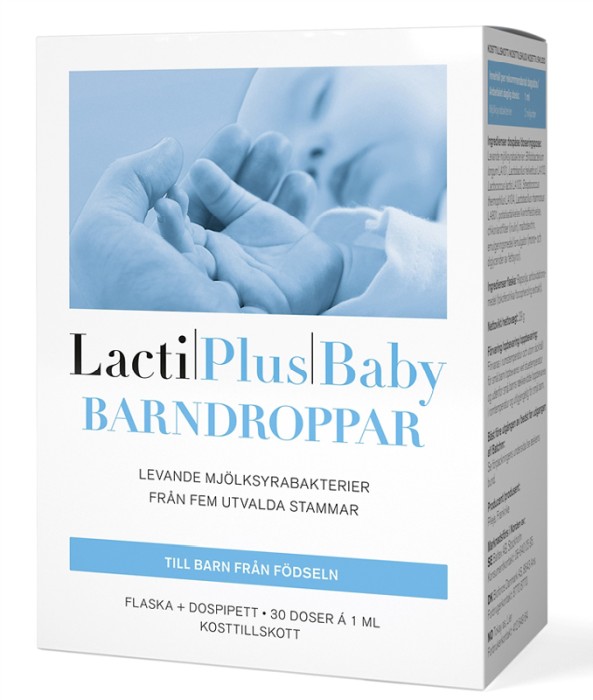 Lactiplus Baby Barndroppar 30 ml