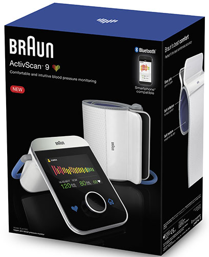 Braun ActivScan 9 BUA7200 Blodtrycksmätare för överarm