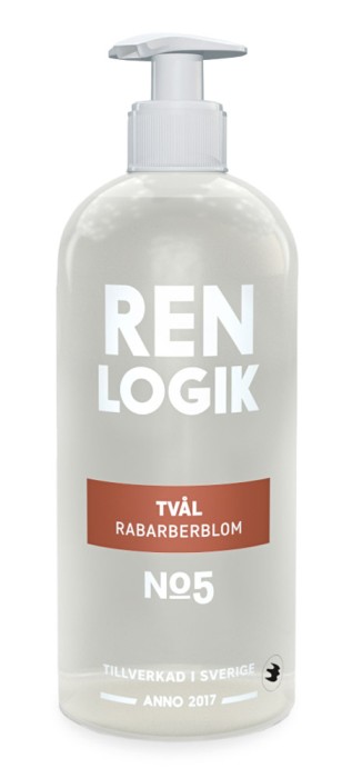 Ren Logik Tvål Rabarberblom500 ml