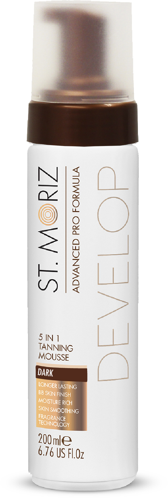 St. Moriz Advanced Pro 5 in 1 Tanning Mousse Dark 200 ml