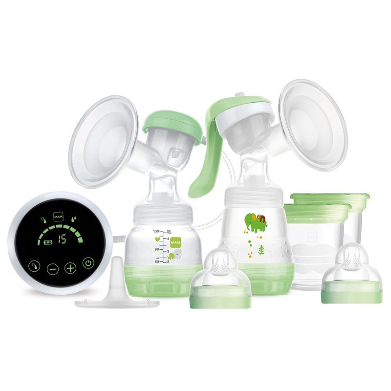 MAM 2 in 1 Electric & Manual Breast Pump
