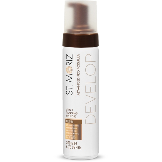 St. Moriz Advanced Pro 5 in 1 Tanning Mousse Medium 200 ml