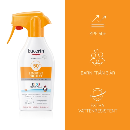 Eucerin Sensitive Kids Sun Spray SPF 50+ 300 ml