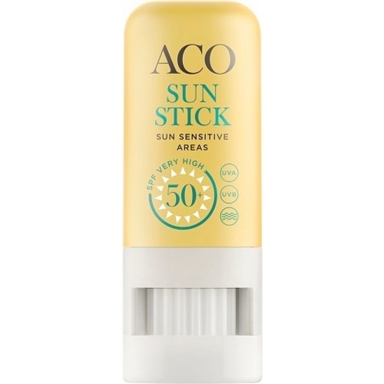 ACO Sun Stick SPF50+ Parfymfri Solstick Ansikte 8 g