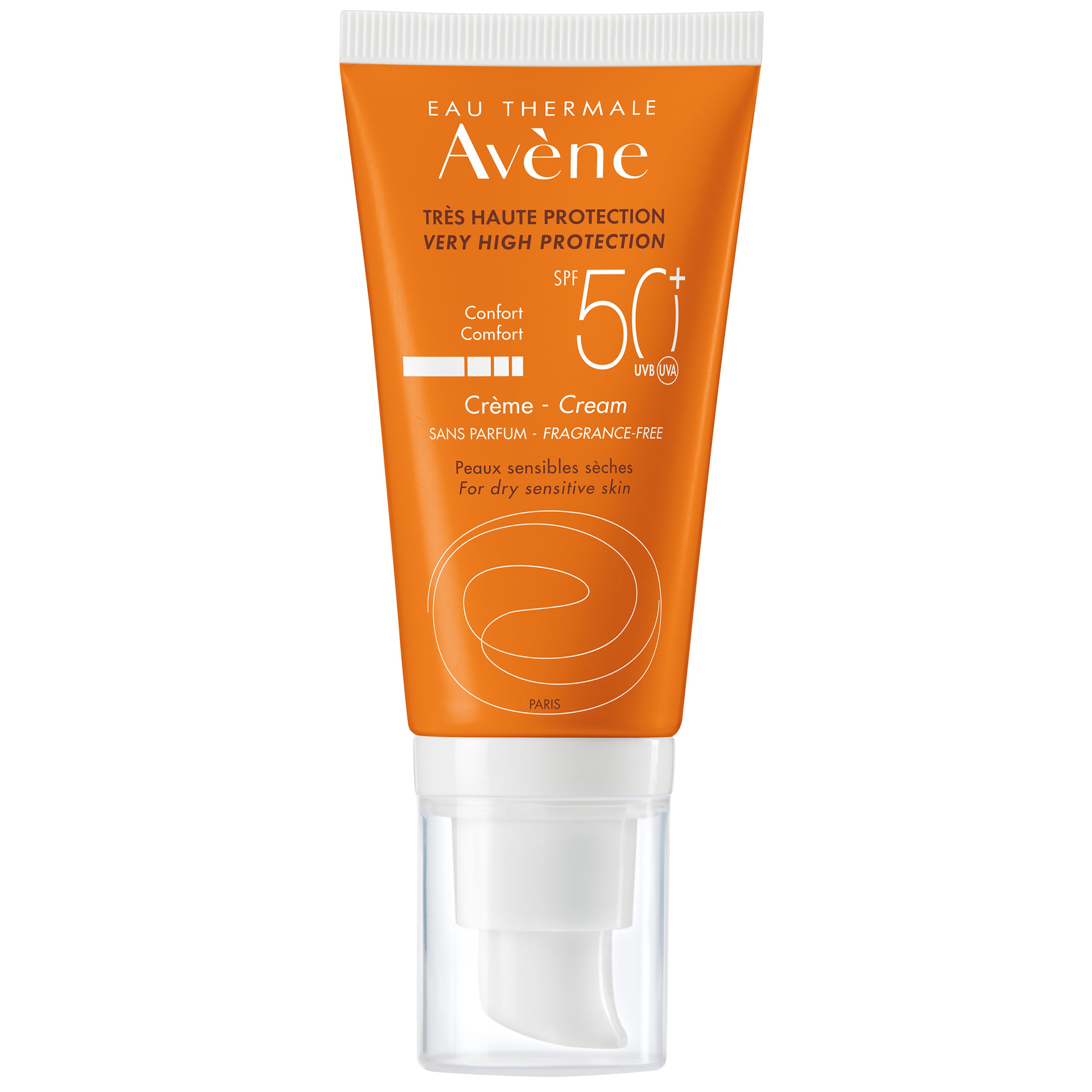 Avène Fragrance-free Cream SPF 50+ 50 ml