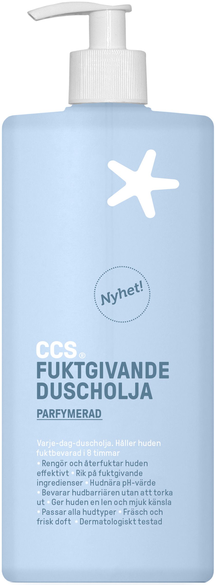 CCS Återfuktande Duscholja 350 ml