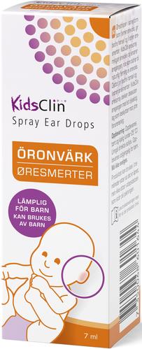 KidsClin Spray Ear Drops 7 ml