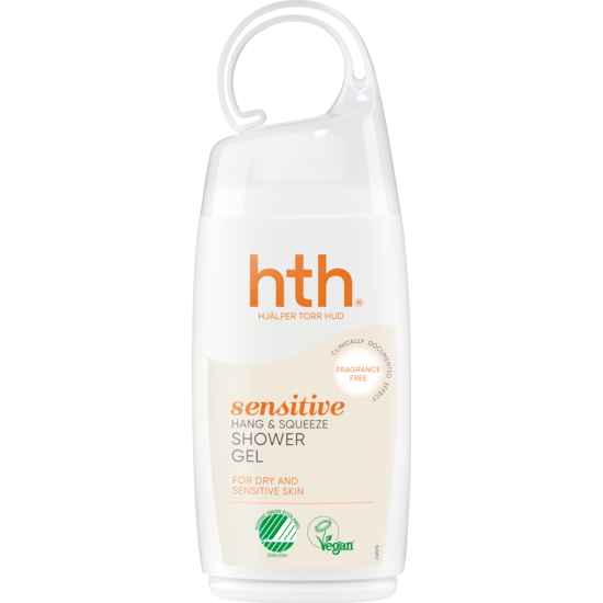Hth Sensitive Shower gel Oparfymerad 250 ml