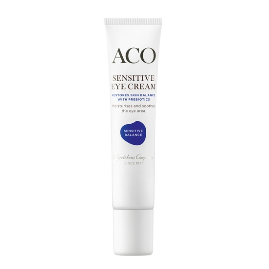ACO Face Sensitive Balance Eye Cream Parfymfri Ögonkräm 15 ml
