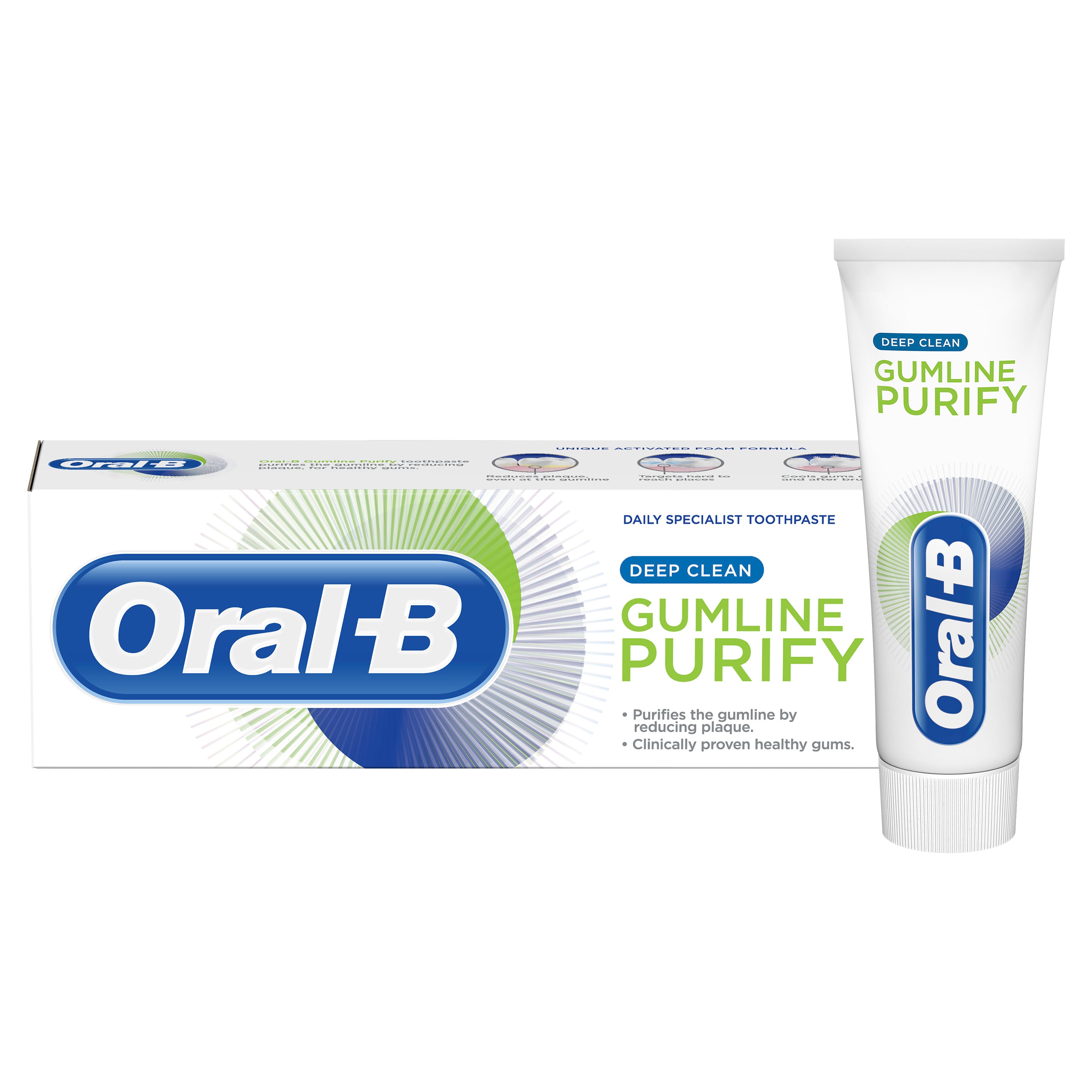 Oral-B Gumline Purify Deep Clean Tandkräm 75 ml