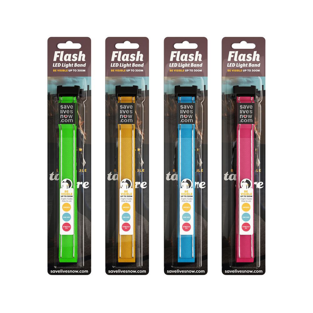 Save Lives Now Flash LED Light Band 1 st
