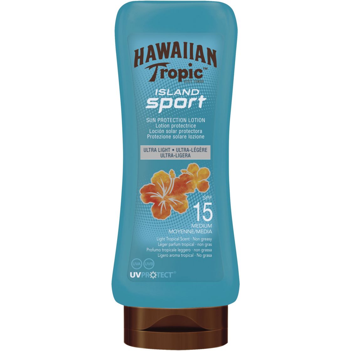 Hawaiian Tropic Island Sport Lotion SPF15 180 ml