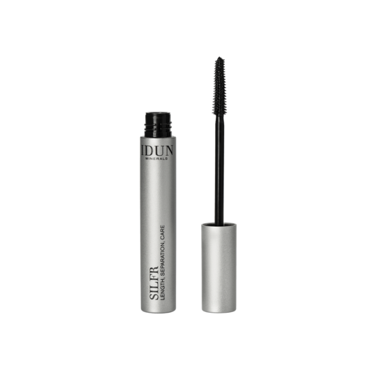IDUN Minerals Mascara Silfr Svart 10 ml
